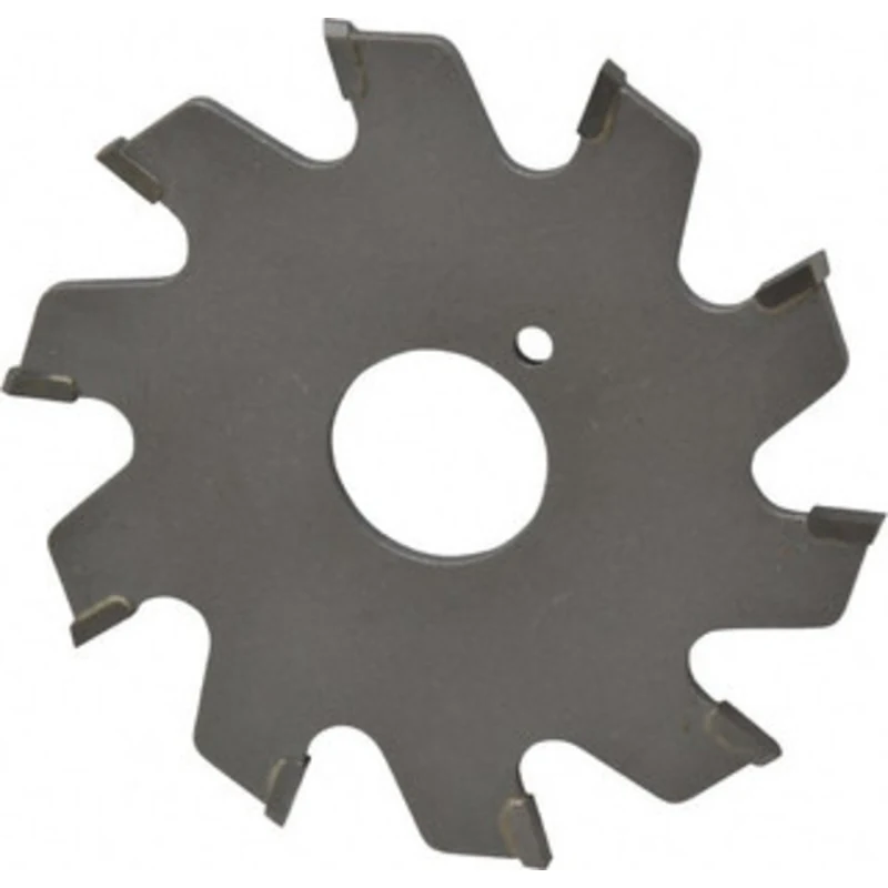 LMT Onsrud LP 2-1/2 x 0.095, 5/8 Arbor, 10-Tooth Carbide-Tipped Slitting & Slotting Saw Uncoated, RH Cut, Straight Te...